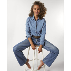 La chemise denim femme personnalisé
