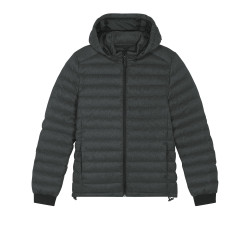 Veste matelassée pour homme à aspect laineux personnalisé