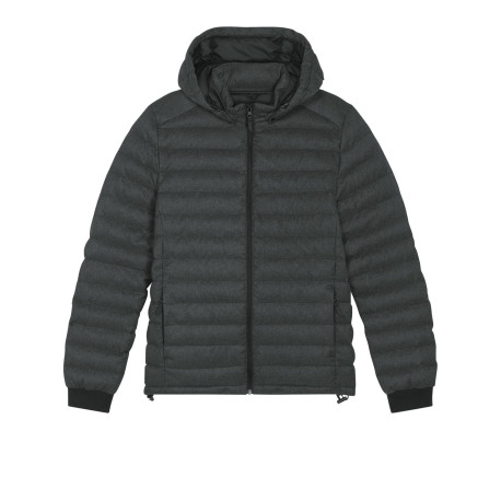 Veste matelassée pour homme à aspect laineux personnalisé