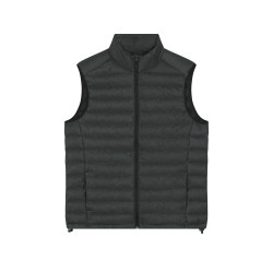 Bodywarmer pour homme à aspect laineux personnalisé