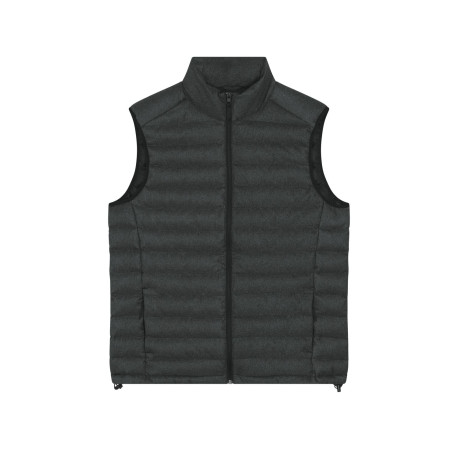 Bodywarmer pour homme à aspect laineux personnalisé