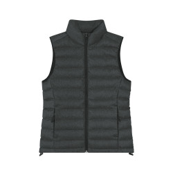 Bodywarmer pour femme à aspect laineux personnalisé