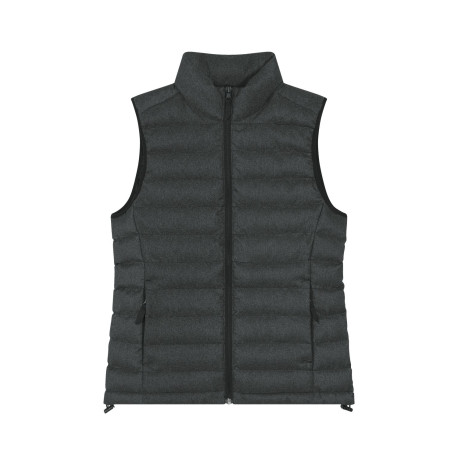 Bodywarmer pour femme à aspect laineux personnalisé