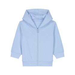 Le sweatshirt zippé à capuche pour bébé personnalisé