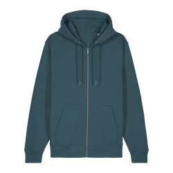 Le sweat à capuche zippé unisexe iconique personnalisé