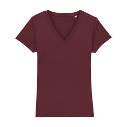 Le T-shirt col V femme personnalisé