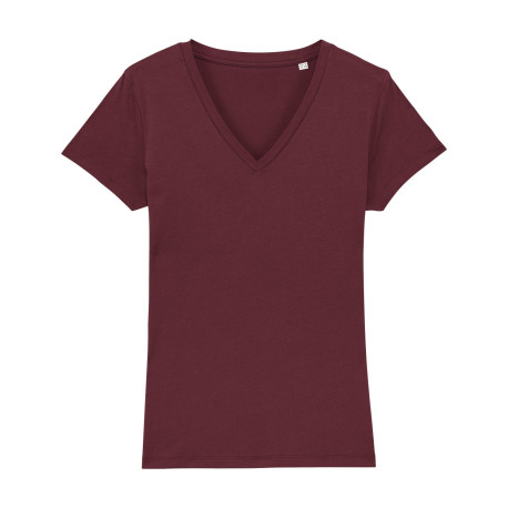 Le T-shirt col V femme personnalisé