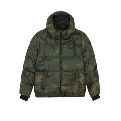 Veste puffer AOP personnalisé