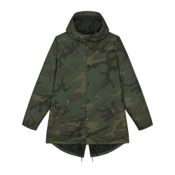 Veste parka AOP unisexe matelassée personnalisé