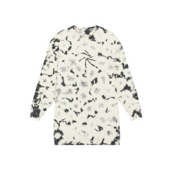 La robe oversize à col rond tie and dye pour femme personnalisé