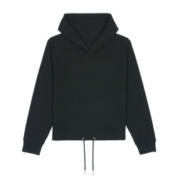 Le sweat-shirt capuche court femme personnalisé