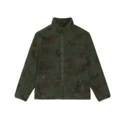 Sherpa AOP unisexe à fermeture éclair personnalisé