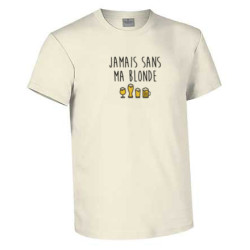 T-shirts "Jamais sans ma blonde" - Express et pas cher