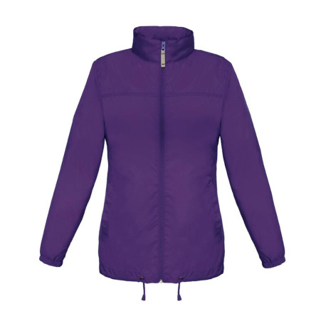 Veste coupe-vent femme vierge ou à personnaliser - Express et pas cher