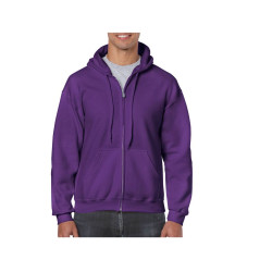Sweat capuche grand zip vierge ou à personnaliser
