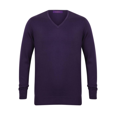 Pull col V homme vierge ou à personnaliser - Express et pas cher