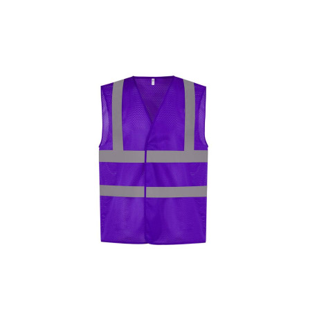 Veste de sécurité maille filet vierge ou avec votre logo