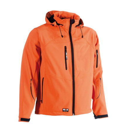 Veste Softshell à capuche vierge ou à personnaliser