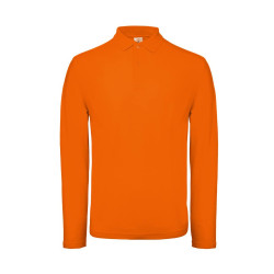 Polo manches longues homme vierge ou à personnaliser