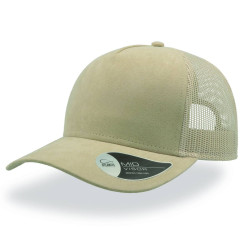 Casquette style trucker en faux daim vierge ou à personnaliser - Express et pas cher