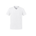 T-shirt organique col V homme vierge ou à personnaliser - Express et pas cher