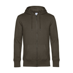 Sweat Capuche zippé KING vierge ou à personnaliser