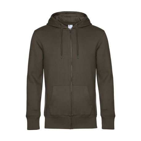 Sweat Capuche zippé KING vierge ou à personnaliser