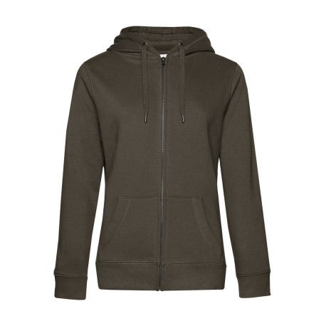 Sweat Capuche zippé QUEEN vierge ou à personnaliser