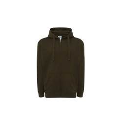 Sweat capuche zippé vierge ou à personnaliser