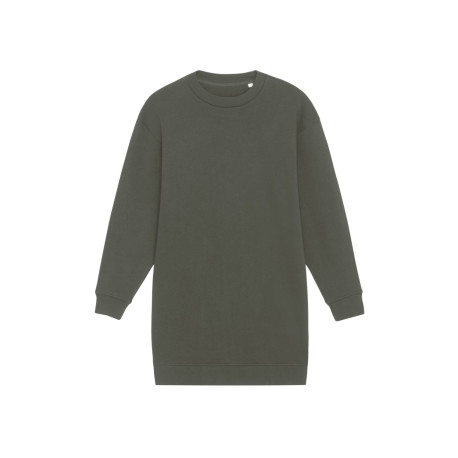 La robe oversize à col rond pour femme personnalisé