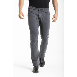 Jean homme droit stretch vierge ou avec votre logo