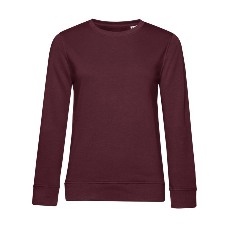 Sweat col rond organique femme vierge ou à personnaliser