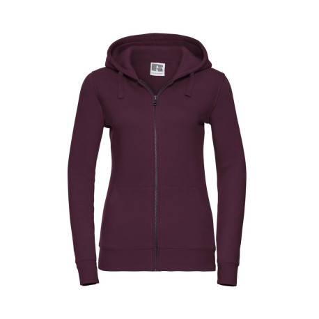 Sweat Zippé Femme Capuche vierge ou à personnaliser