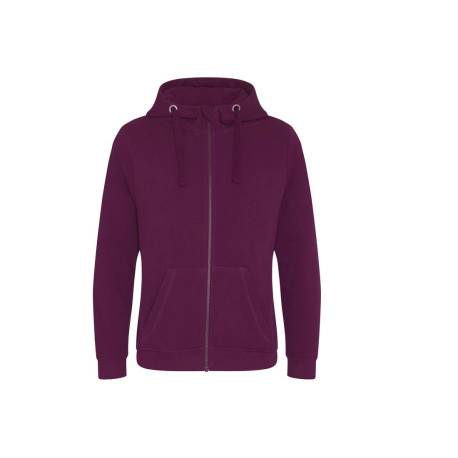 Sweat capuche zippé lourd Graduate vierge ou à personnaliser