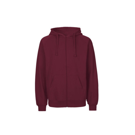 Sweat capuche zippé homme vierge ou à personnaliser