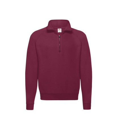 Sweat col zippé vierge ou à personnaliser - Express et pas cher