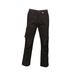 Pantalon de travail coton stretch vierge ou avec votre logo