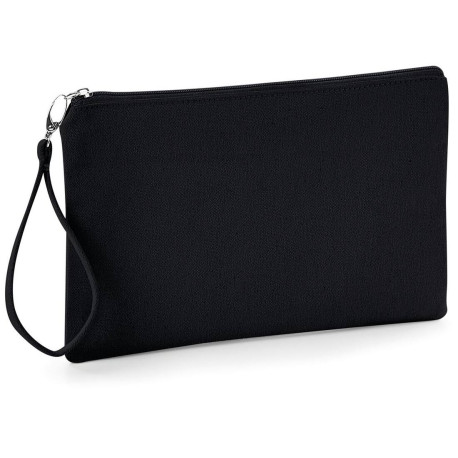 Petite pochette en coton canvas vierge ou à personnaliser