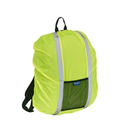 Housse haute visibilité pour sac à dos vierge ou avec votre logo