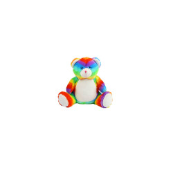 Peluche arc-en-ciel personnalisé