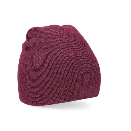 Bonnet acrylique sans rabat vierge ou à personnaliser - Express et pas cher