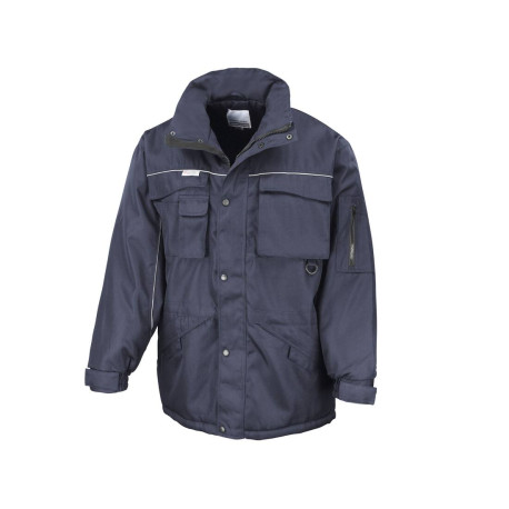 Parka doublée polaire vierge ou à personnaliser - Express et pas cher