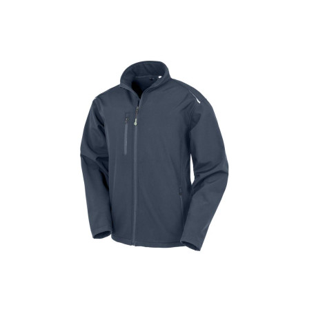 Softshell en polyester recyclé vierge ou à personnaliser - Express et pas cher