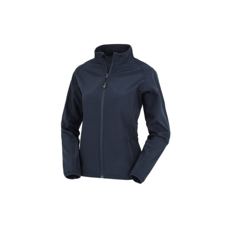 Softshell femme en polyester recyclé vierge ou à personnaliser