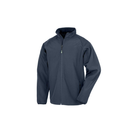 Softshell homme en polyester recyclé vierge ou avec votre logo