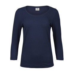 T-shirt femme manches 3/4 vierge ou à personnaliser - Express et pas cher