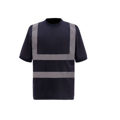 T-shirt manches courtes haute visibilité vierge ou à personnalise