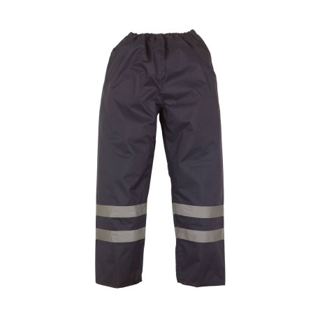 Surpantalon bicolore haute visibilité vierge ou avec votre logo