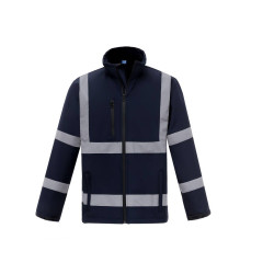 Veste Softshell haute visibilité vierge ou avec votre logo