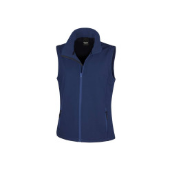 Bodywarmer Softshell imprimable femme personnalisé